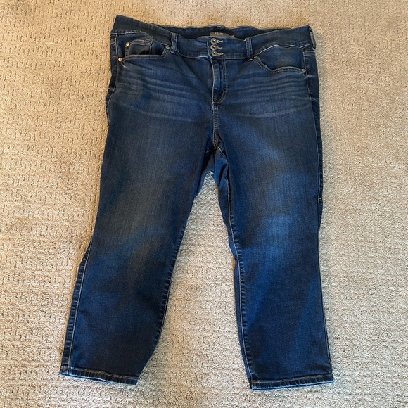 Torrid Capri Jeans Size 22 EUC - Picture 2 of 6